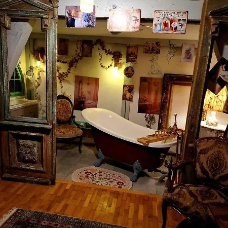 Vintage Bath Artist Sanctuary Calea Victoriei Apartment *