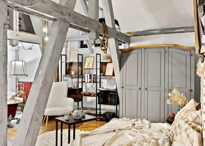 Apartment Vintage Bath Artist Sanctuary Calea Victoriei